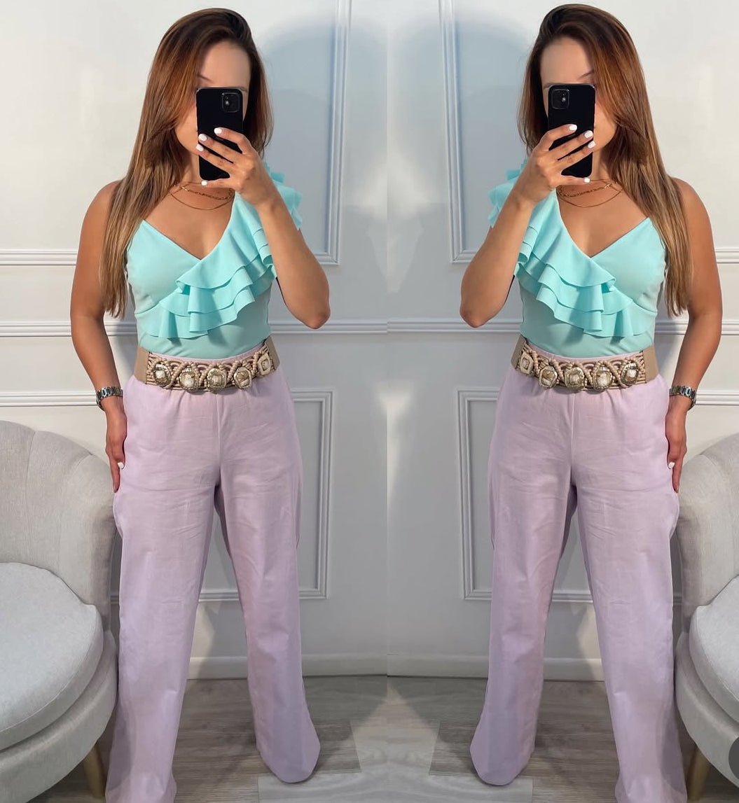Blusa Menta Vuelos - BL1022-MES