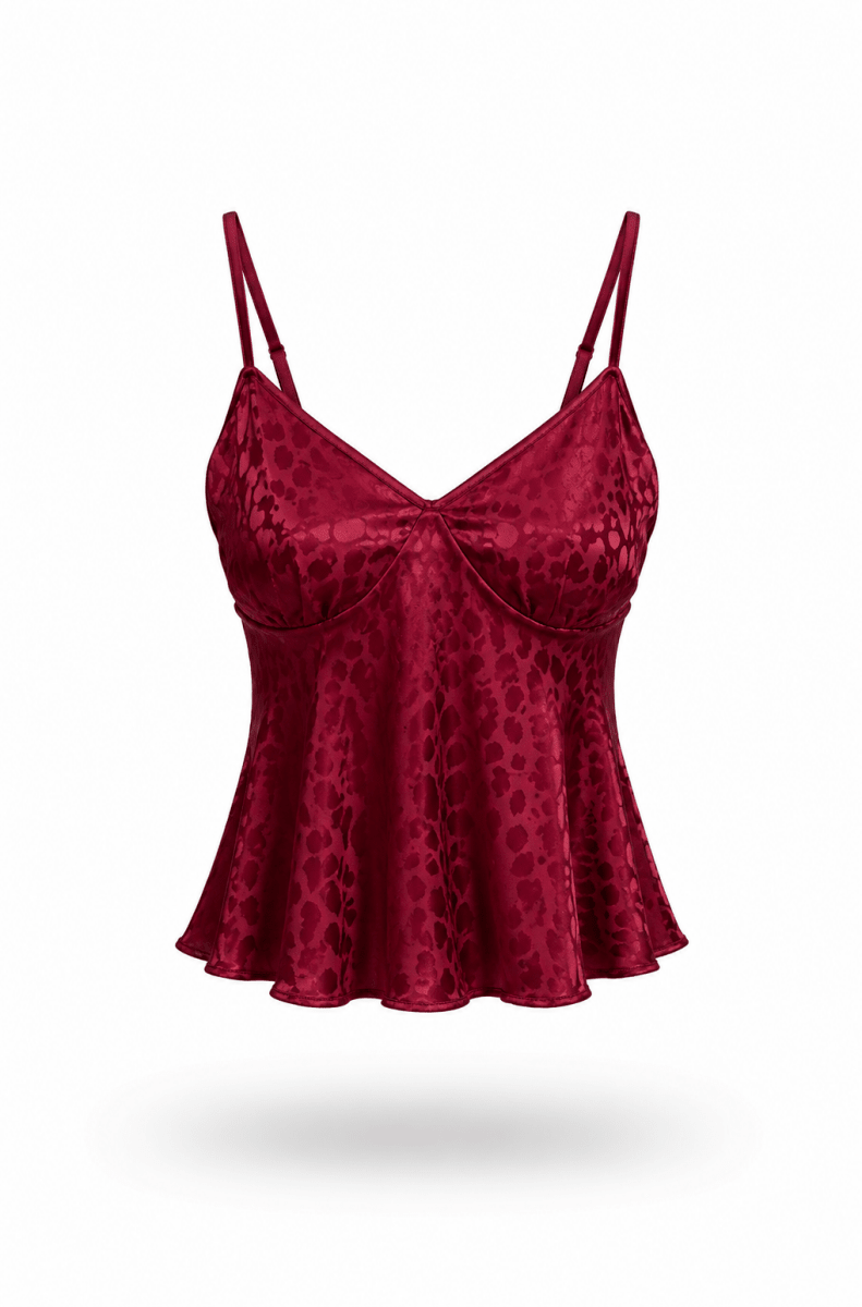 Blusa Rojo -vino - BL2715-ROS
