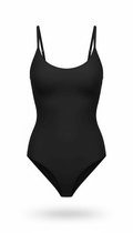 Body Negro con control de abdomen - BO0992-NES