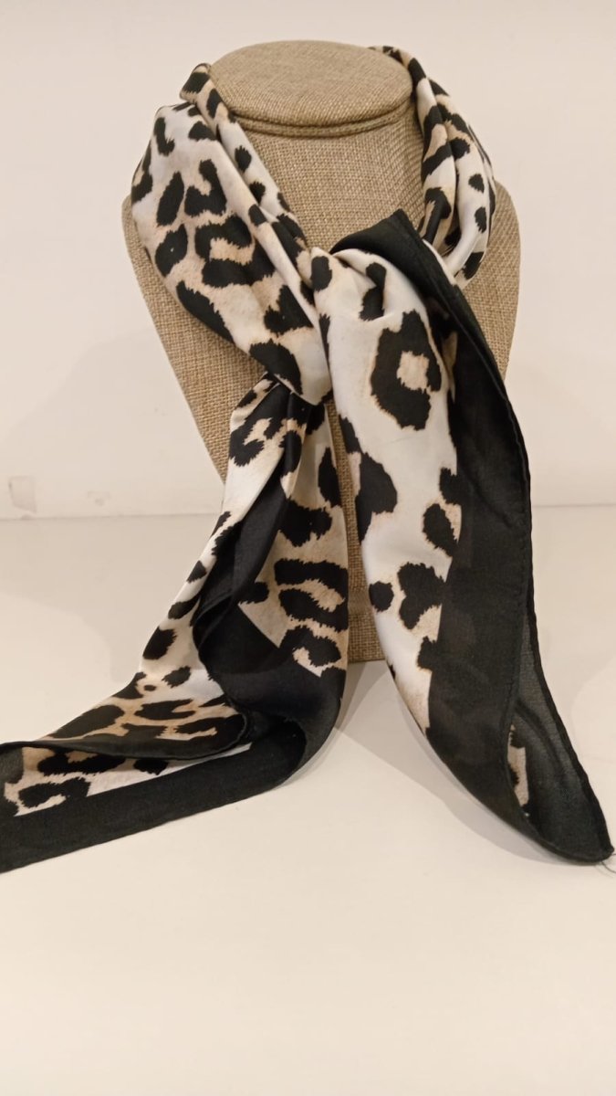 Bufanda Beige Animal Print - B716-BAP