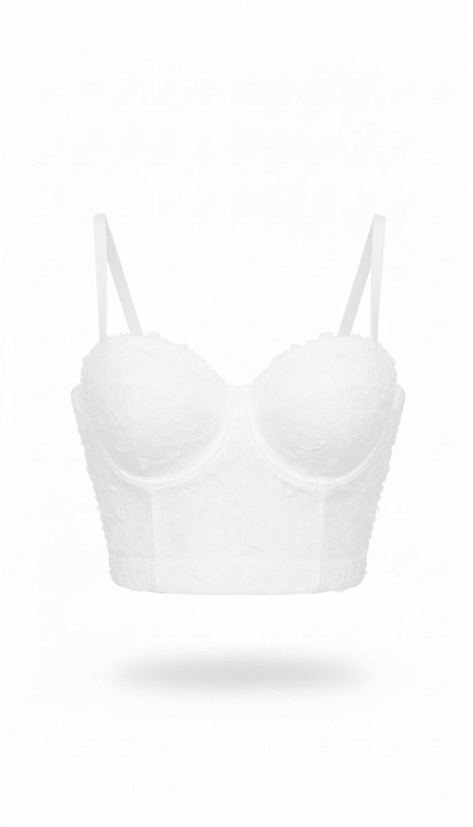 Bustier Blanco - BL5647-BSM