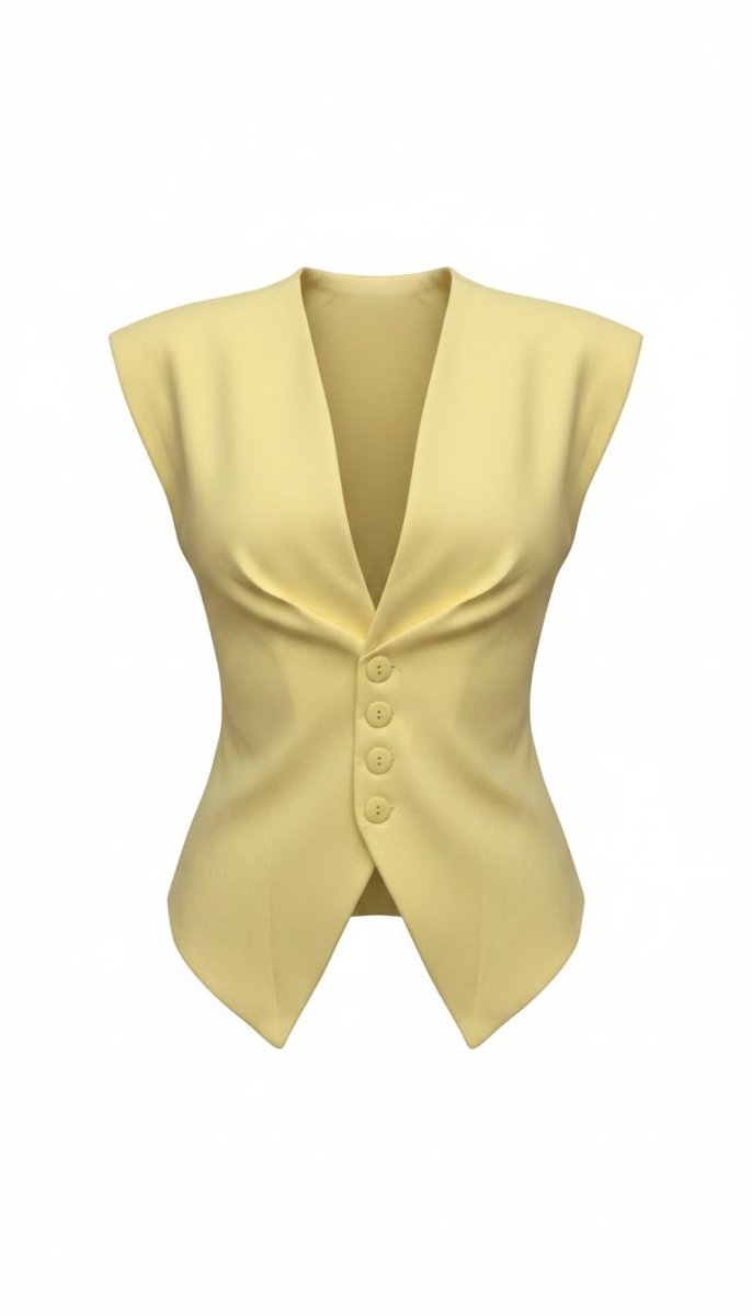 Chaleco Amarillo - VS6353-AMS