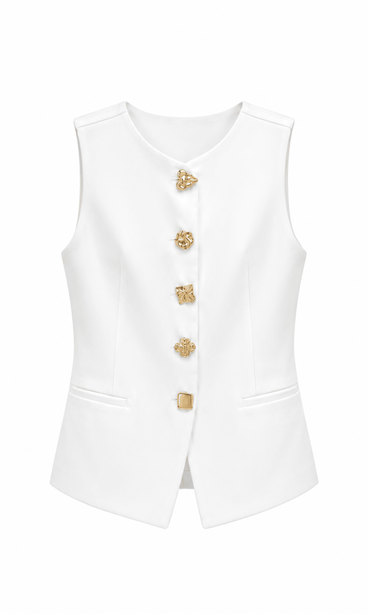 Chaleco Blanco - VS1234BLXS