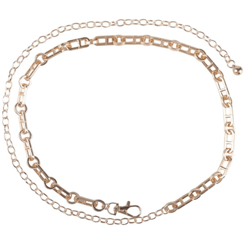 Cinturon cadena dorado - CI175-DO