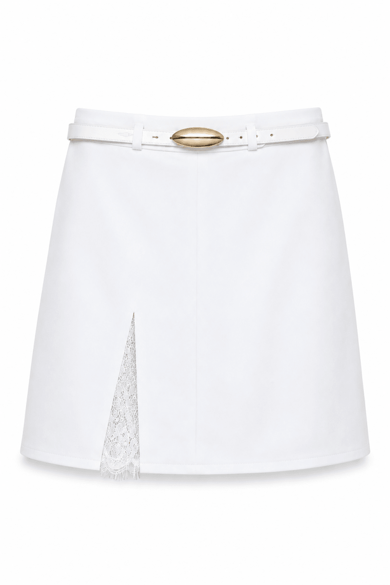 Falda Blanca - FA1201-BLS