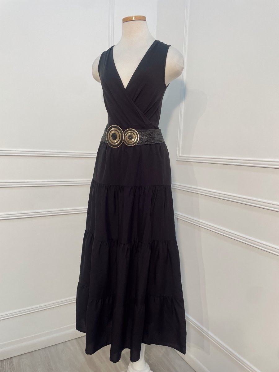 Falda Negra Larga - FA1012-NES