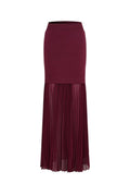 Falda Vino larga - FA0001-VIS