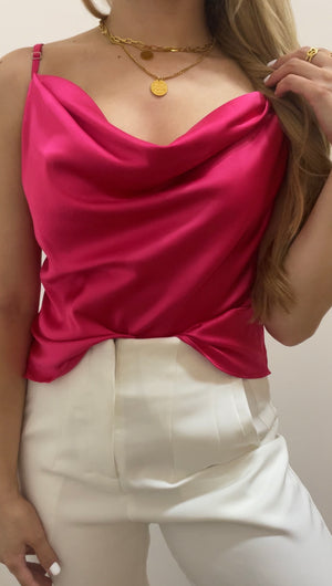 Blusa satín