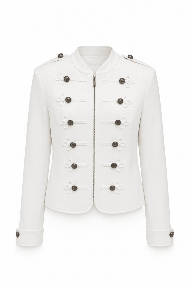 Jacket Napoleón blanca - JA9729-BLS