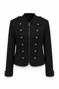 Jacket Napoleón negra - JA9729-NES