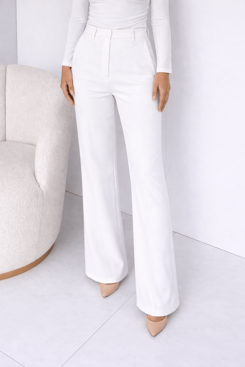 Pantalón Blanco de vestir - PA9434-BLS