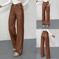 Pantalón Café Cuerina - PA050-XS