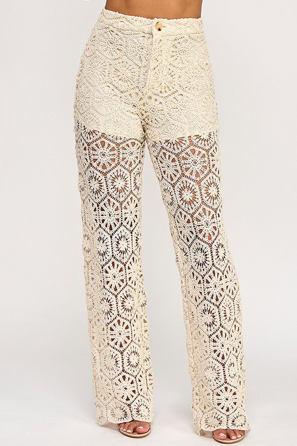 Pantalón crochet - PA4305-S