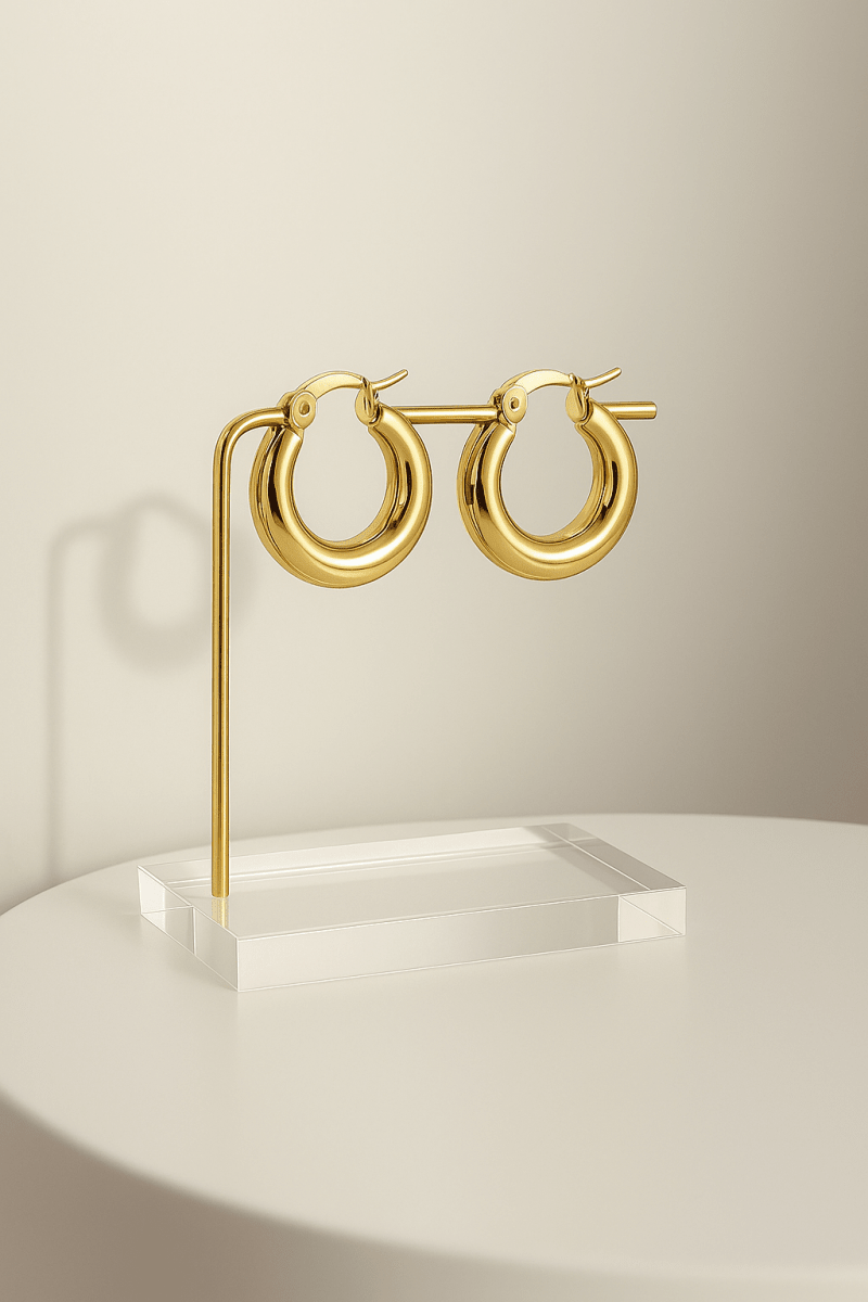 Pendientes de aro - A1777