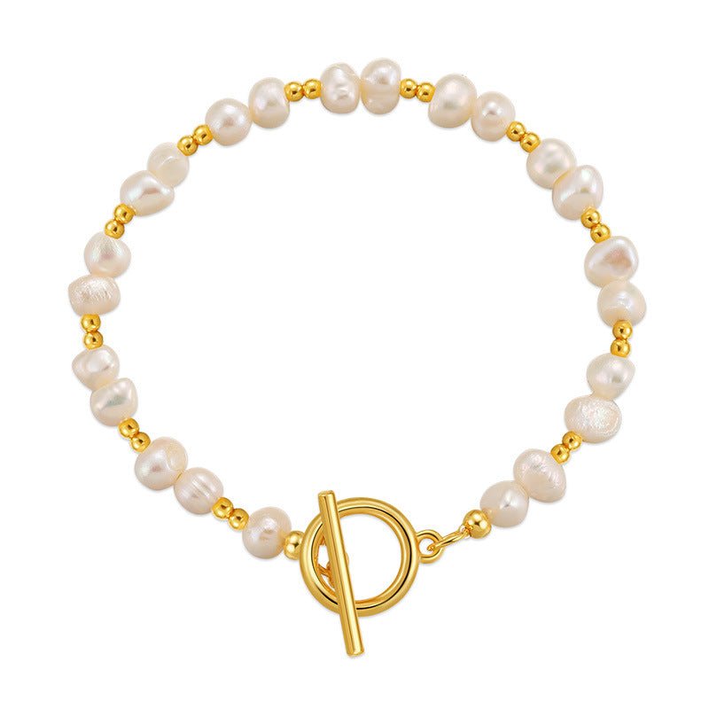 Pulsera de perlas vintage - B1986