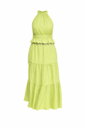 Set Verde Falda Plizada - SE6306-VES