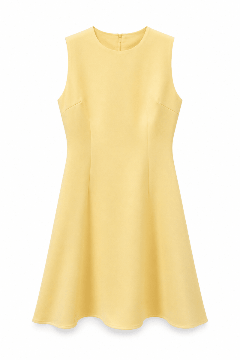 Vestido Amarillo - VE9822-AMS