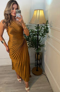 Vestido Ochre Largo - VE0589-OCS