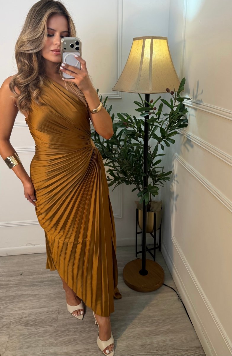 Vestido Ochre Largo - VE0589-OCS