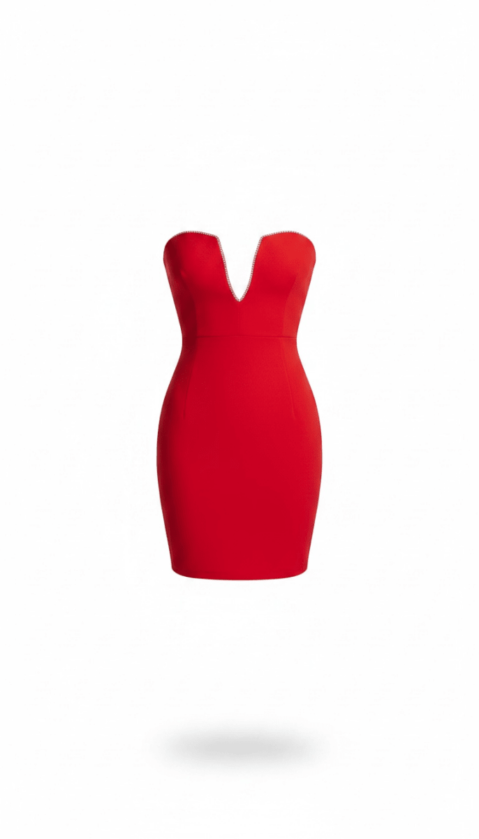Vestido Rojo - VE9791-ROL