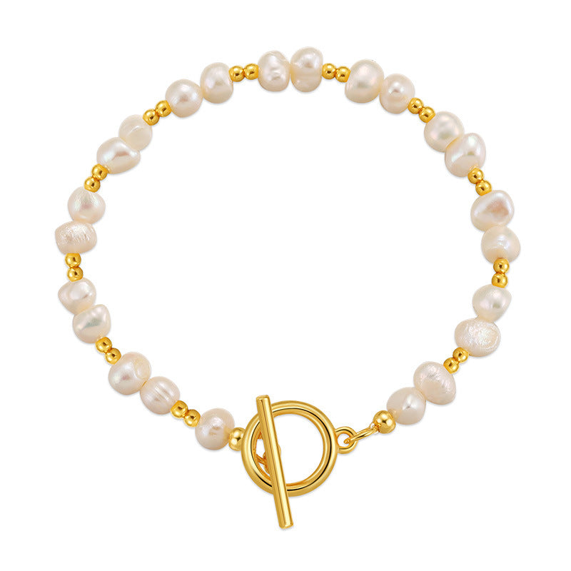 Pulsera de perlas vintage